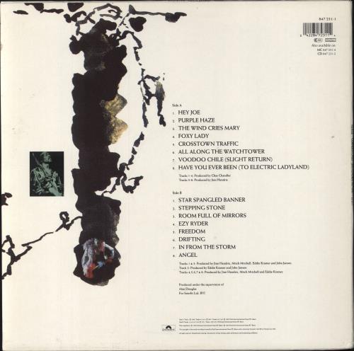Jimi Hendrix Cornerstones - EX UK vinyl LP album (LP record) (770964)